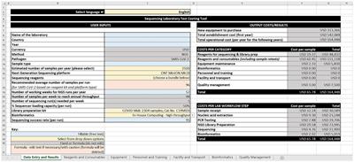 Investing in health preparedness, response and resilience: a genomics costing tool focused on next generation sequencing